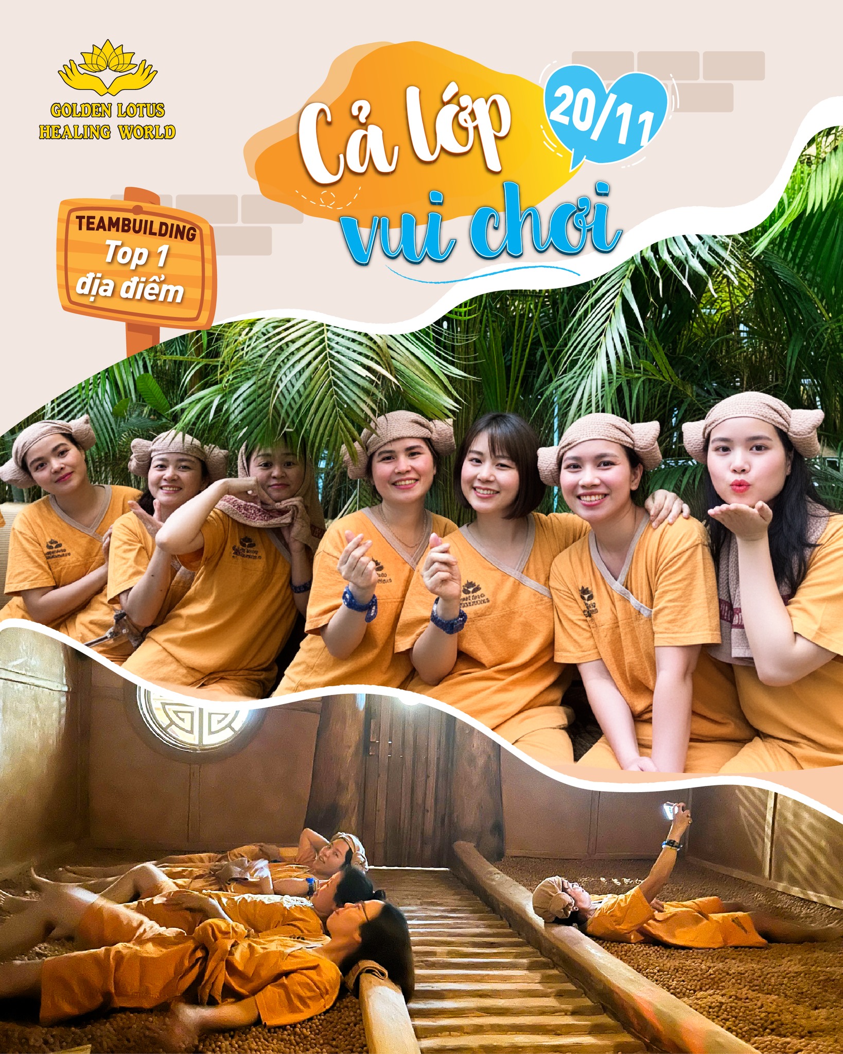 Top 1 Địa Điểm Cho Giáo Viên Nghỉ Dưỡng, Xả Stress Ngày 20/11