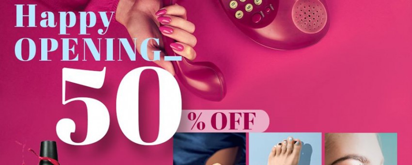 Golden Nail – Sale off to 50% – All Menu