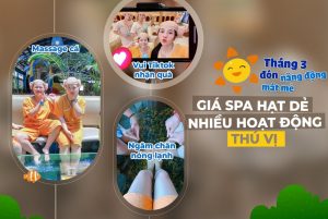 CHÀO ĐÓN THÁNG 3 NĂNG ĐỘNG VÀ MÁT MẺ  GIÁ SIÊU HẠT DẺ TẠI GOLDEN LOTUS SPA