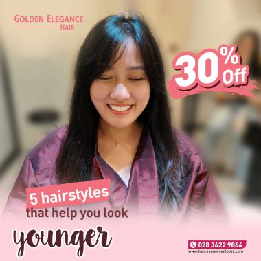 FIVE HAIRSTYLES THAT HELP YOU LOOK YOUNGER THAN YOUR REAL AGE