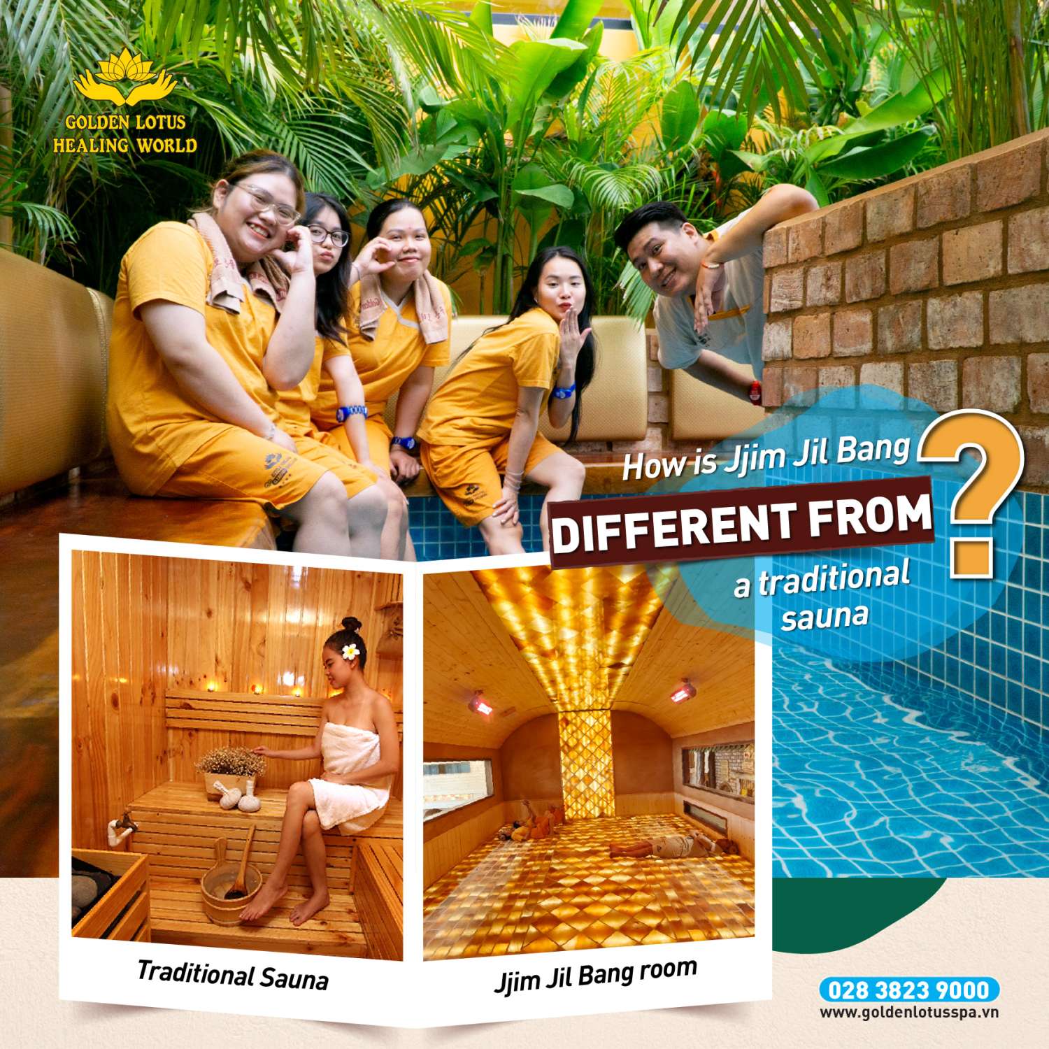 HOW IS JJIM JIL BANG DIFFERENT FROM TRADITIONAL SAUNA❓