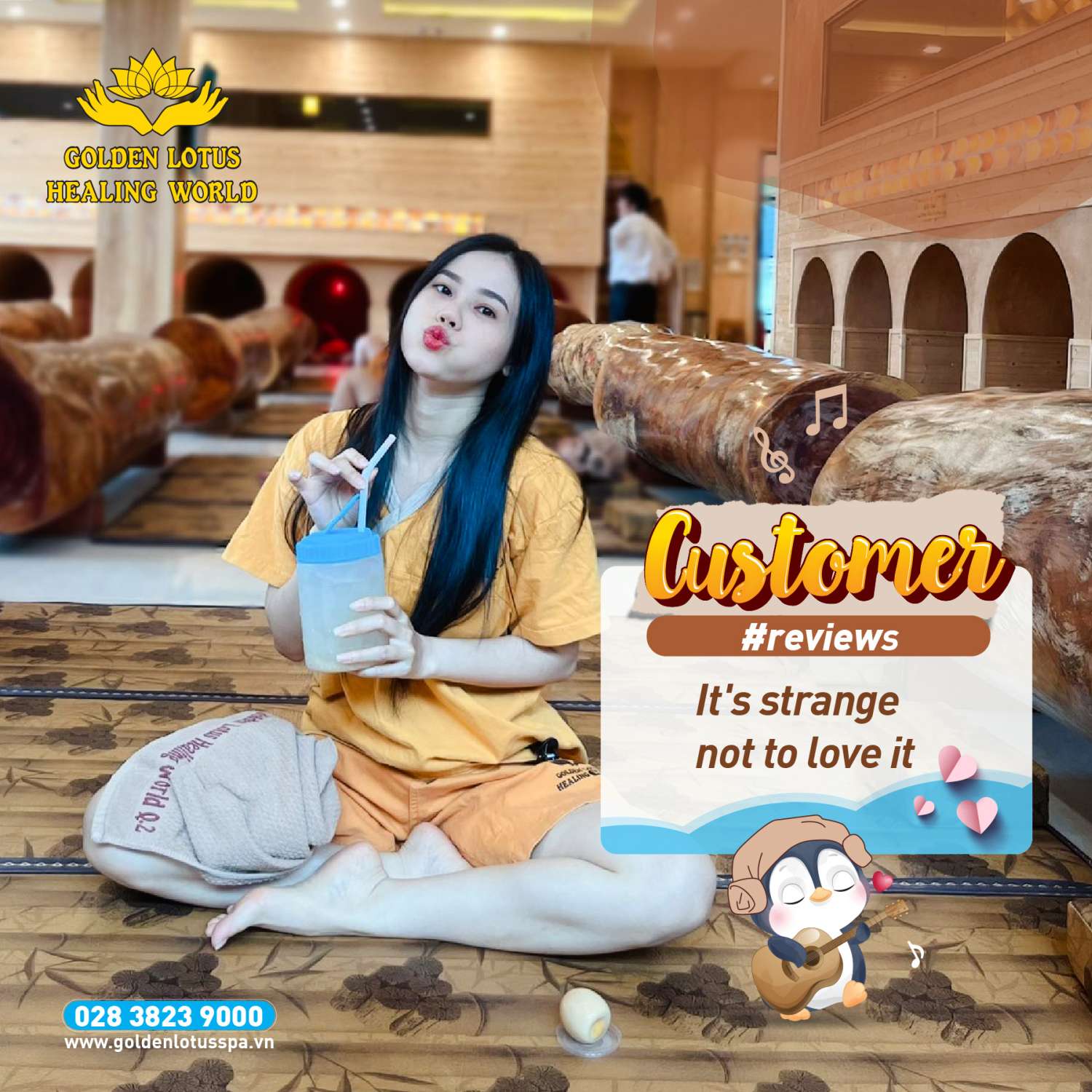 "CUSTOMER REVIEW" - IT'S STRANGE NOT TO LOVE IT