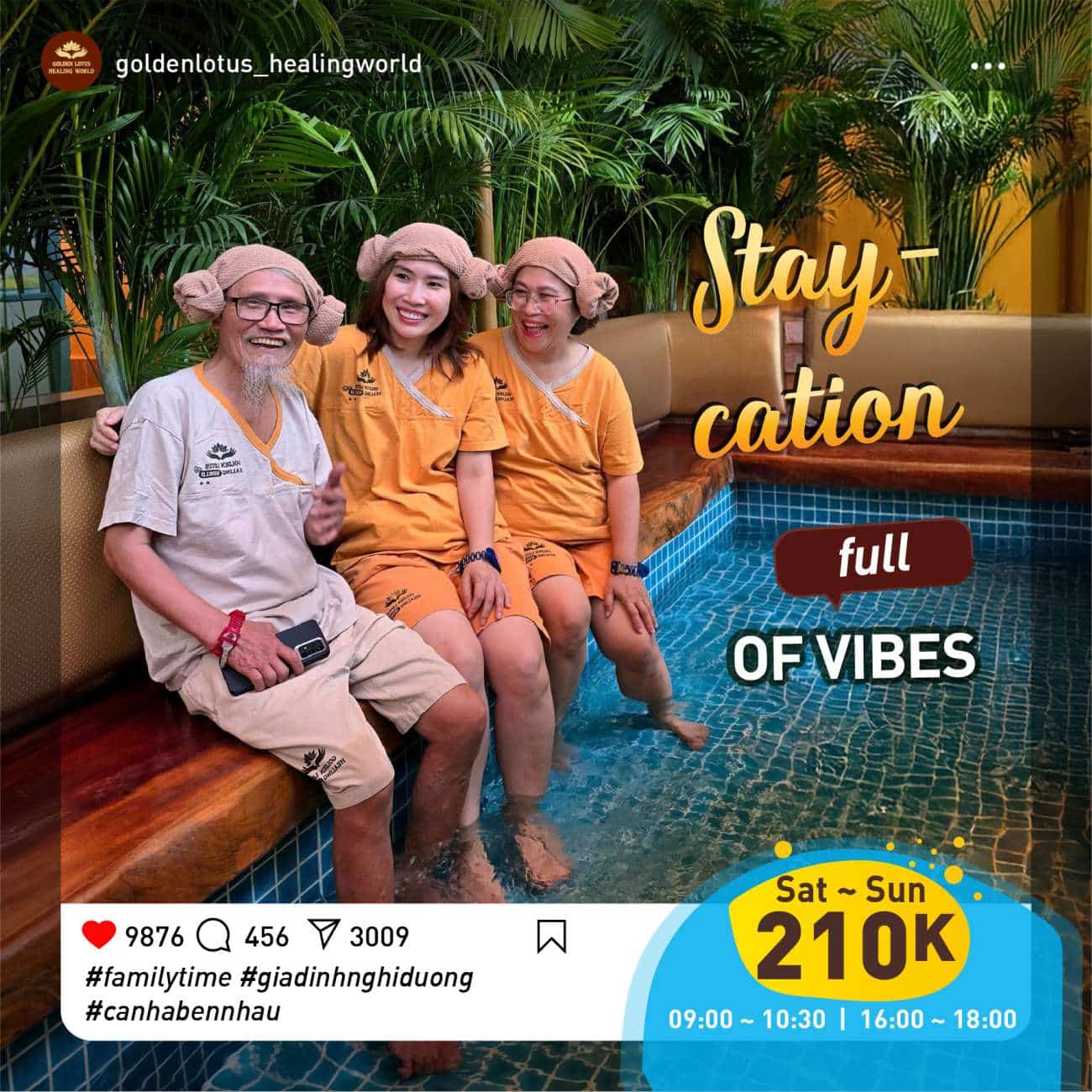 A STAYCATION IS FULL OF VIBES