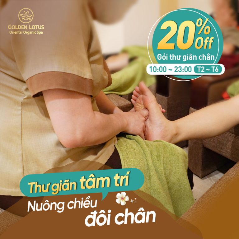 Thư Giãn Tâm Trí, Nuông Chiều Đôi Chân