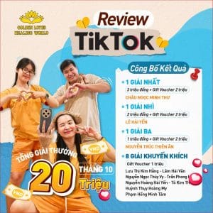 CÔNG BỐ KẾT QUẢ CHƯƠNG TRÌNH REVIEW TIKTOK THÁNG 10