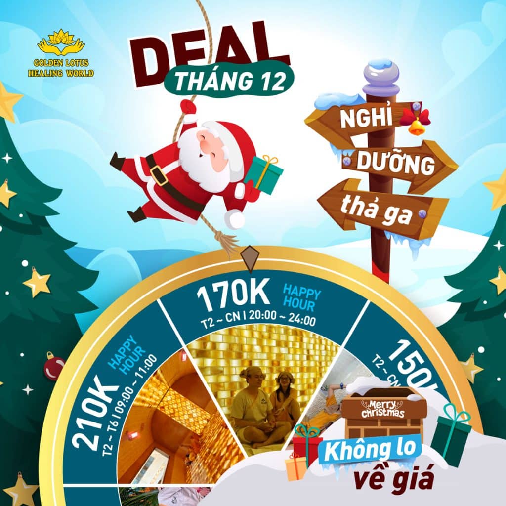 𝐃𝐄𝐀𝐋 𝐓𝐇𝐀́𝐍𝐆 𝟏𝟐: THƯ GIÃN – NGHỈ DƯỠNG THẢ GA, KHÔNG LO VỀ GIÁ