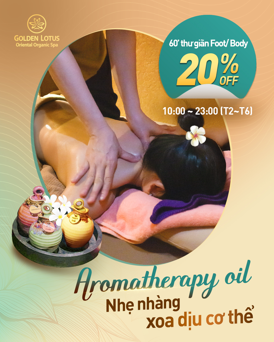 AROMATHERAPY OIL – Nhẹ Nhàng Xoa Dịu Cơ Thể