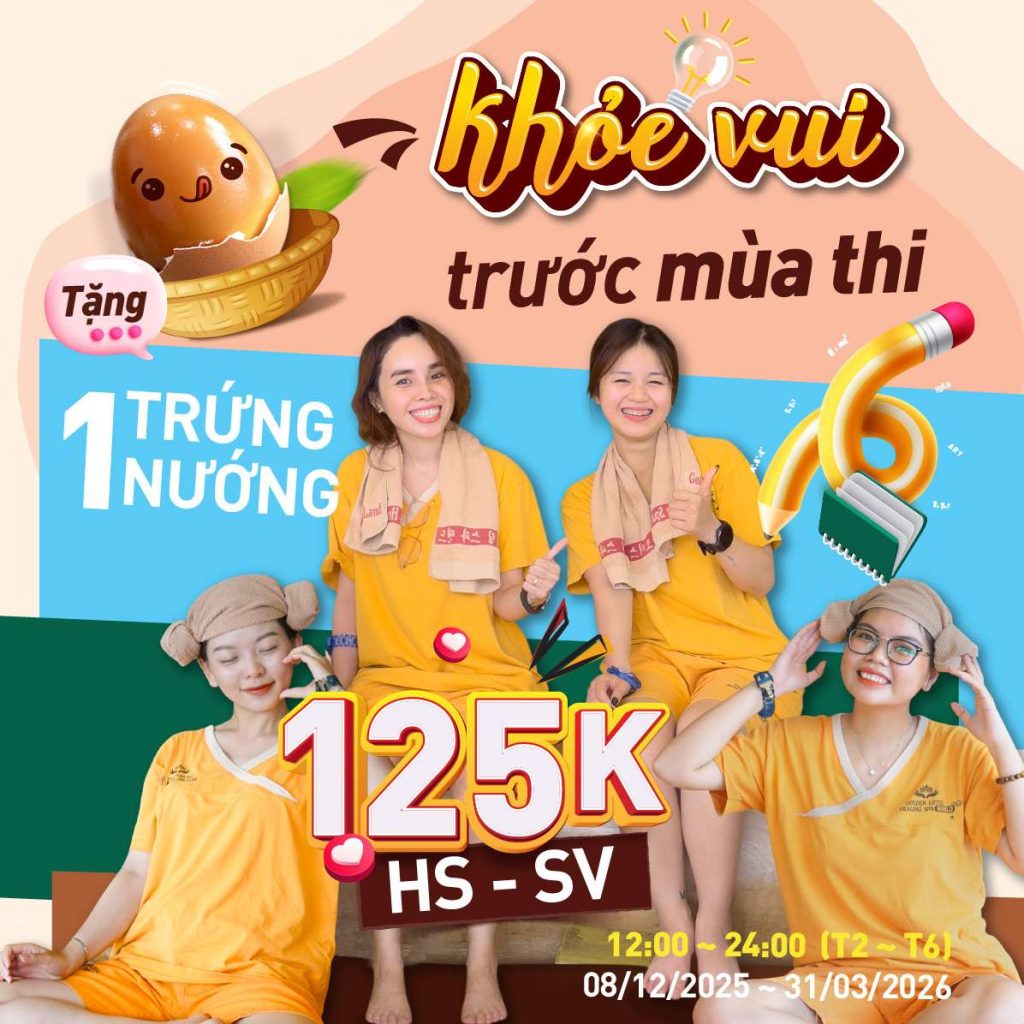 DEAL HSSV CHỈ 125K – KHỎE VUI TRƯỚC MÙA THI
