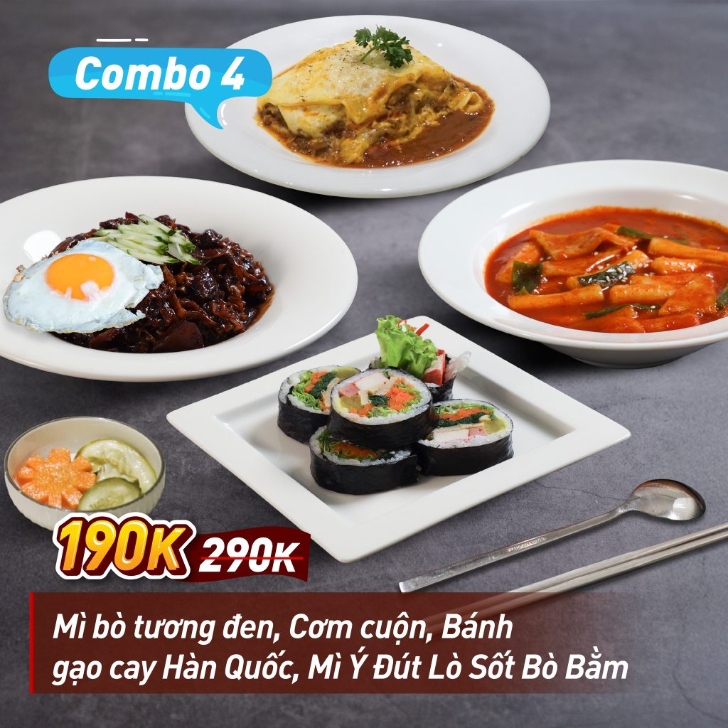 Đặc Quyền Thẻ HSSV: Combo Siêu Ngon – Giá Siêu Hời