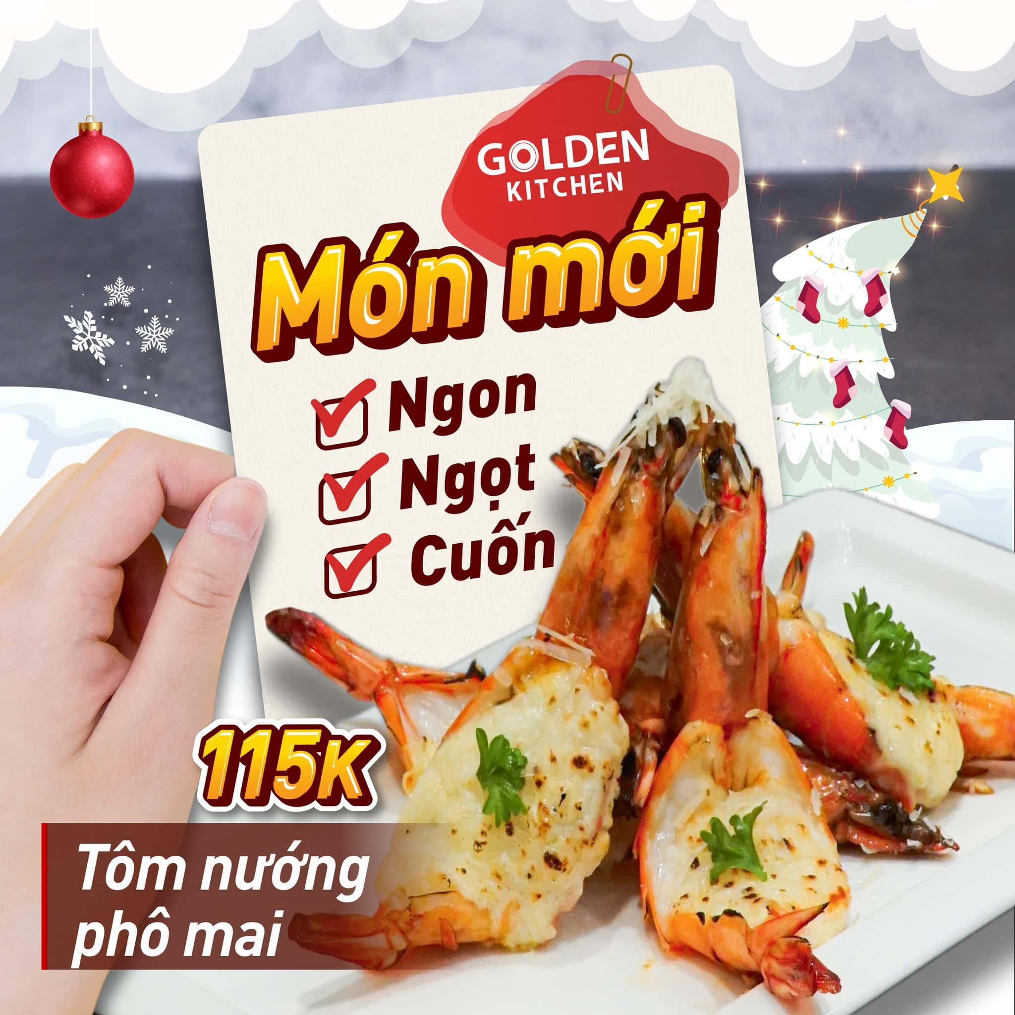 Đón Mùa Lễ Hội: Khám Phá Menu Món Mới Ngon – Ngọt – Cuốn Tại Golden Kitchen