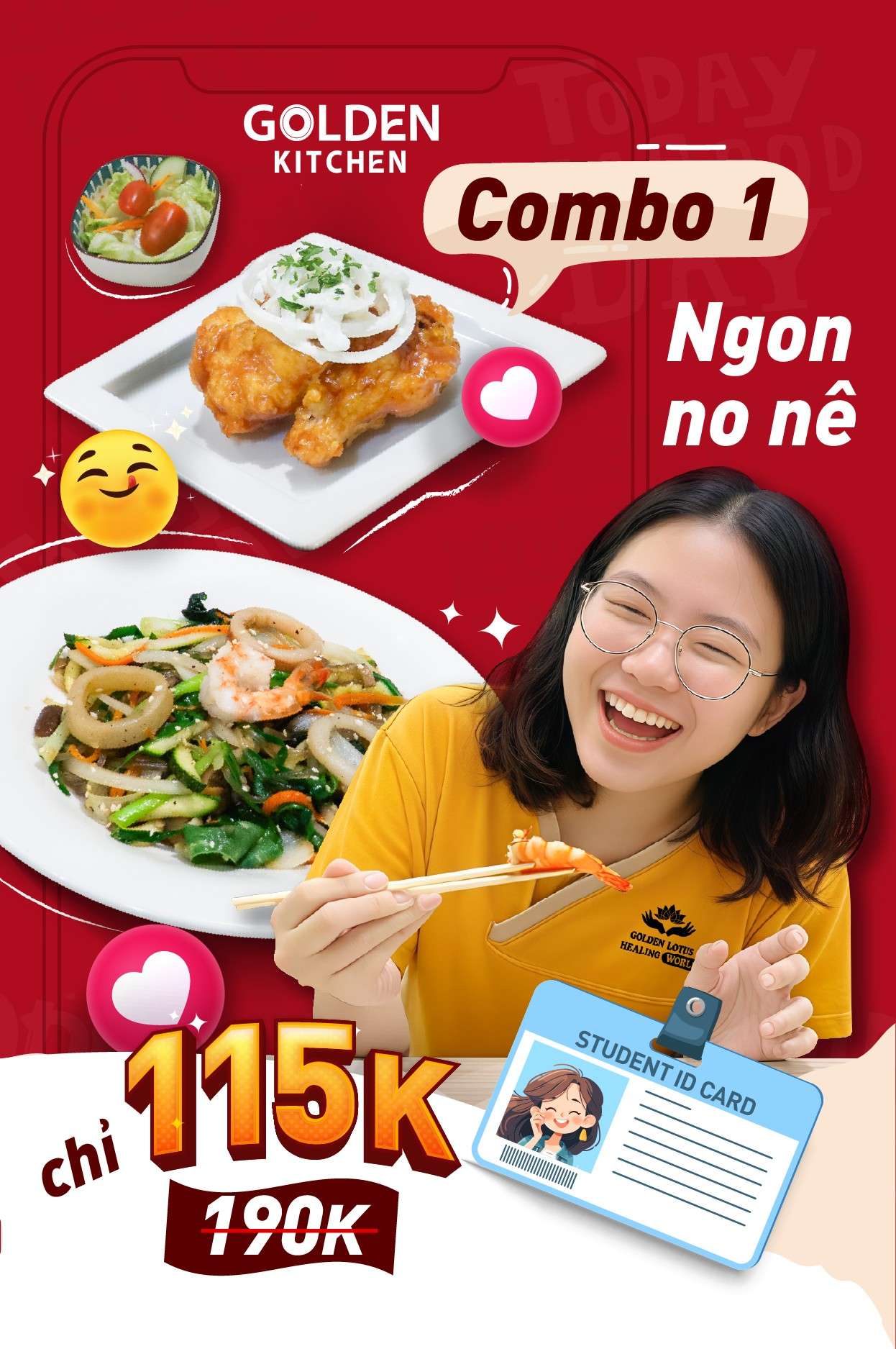 Chỉ 115K – HSSV Thưởng Trọn Combo Bắt Gu, Đủ Đầy