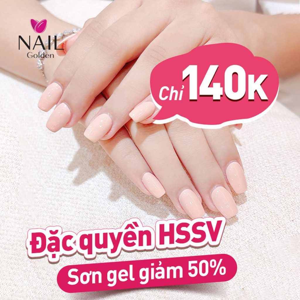 Đặc Quyền Dành Riêng Cho HSSV: Sơn Gel Chỉ 140K