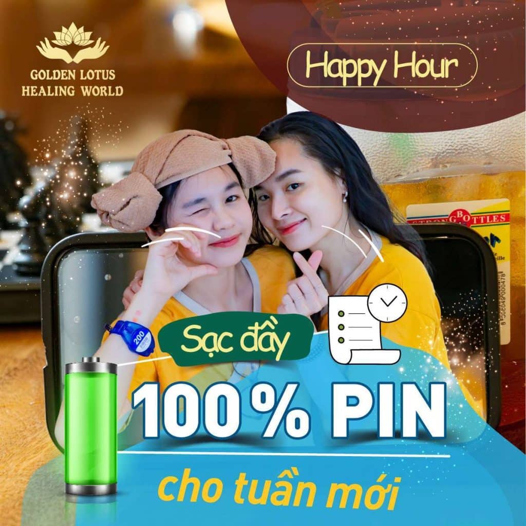 [HAPPY HOUR] SẠC 100% – “HIGH” PIN CHO TUẦN MỚI