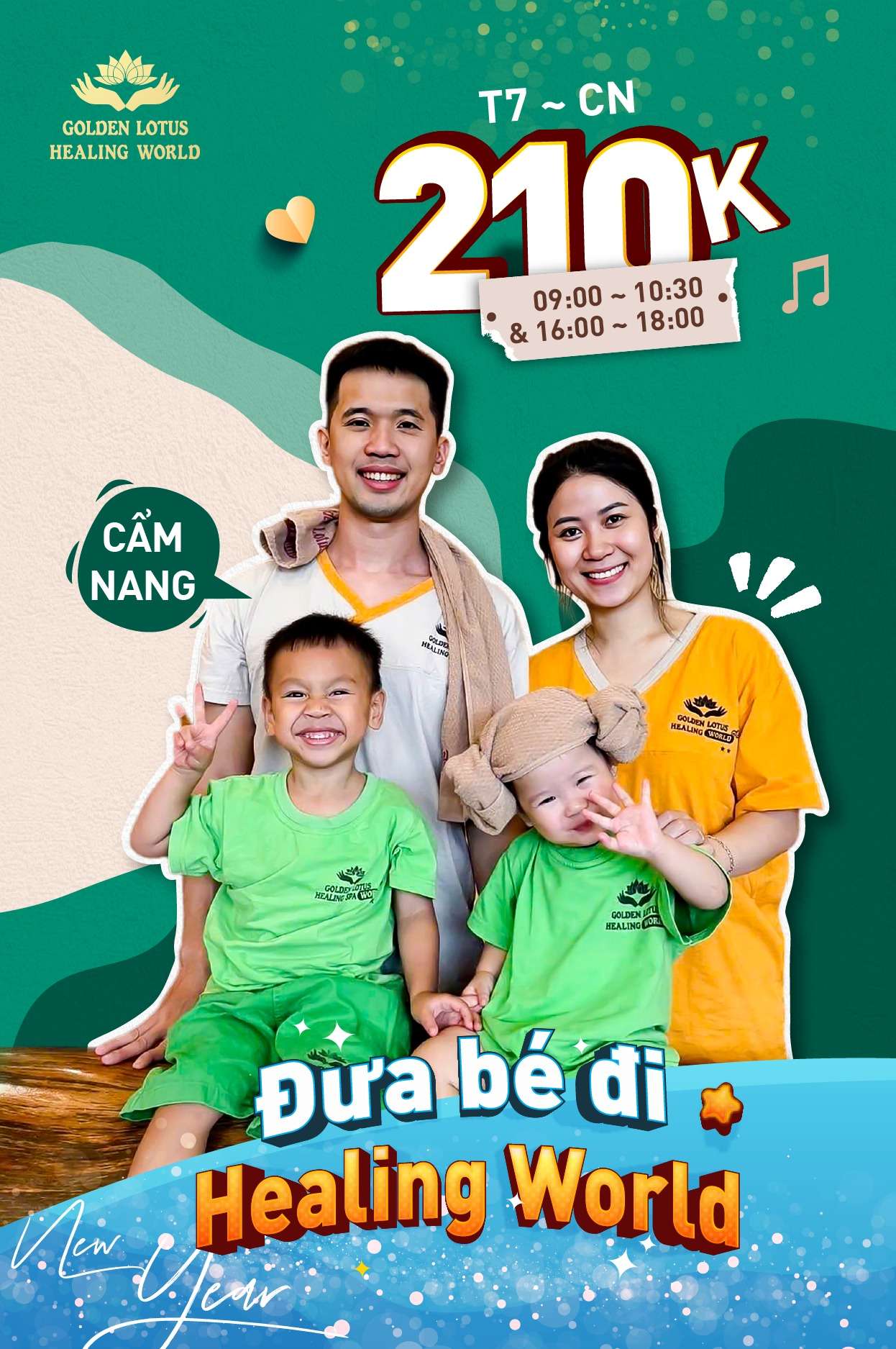 Cẩm Nang Cho Ba Mẹ Lần Đầu Đưa Bé Đi Healing World
