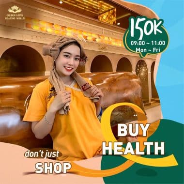 DON’T JUST SHOP — SHOP FOR YOUR HEALTH