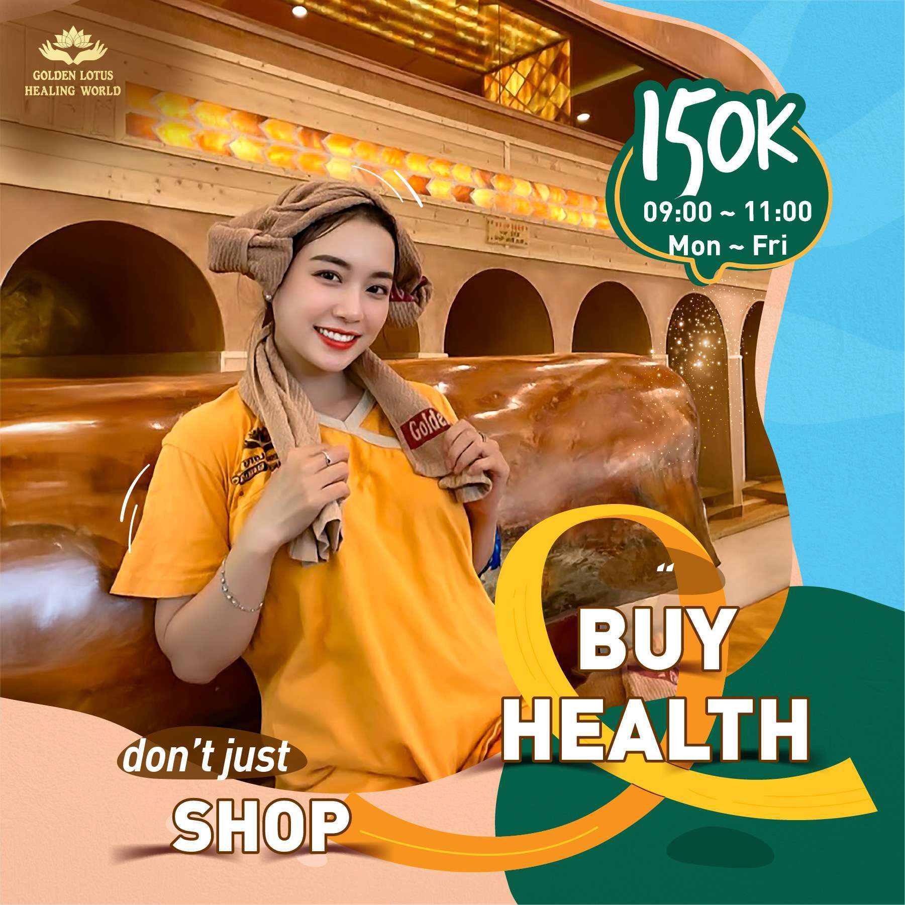 DON’T JUST SHOP — SHOP FOR YOUR HEALTH