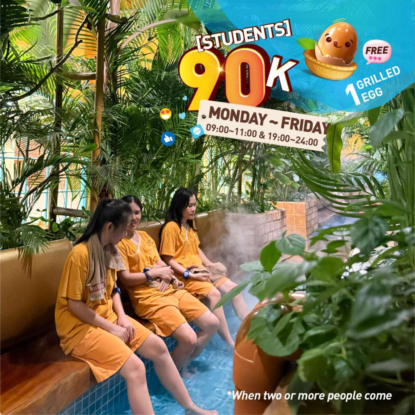 GOLDEN LOTUS BLOWOUT STUDENT DEAL: 90K + FREE GRILLED EGG