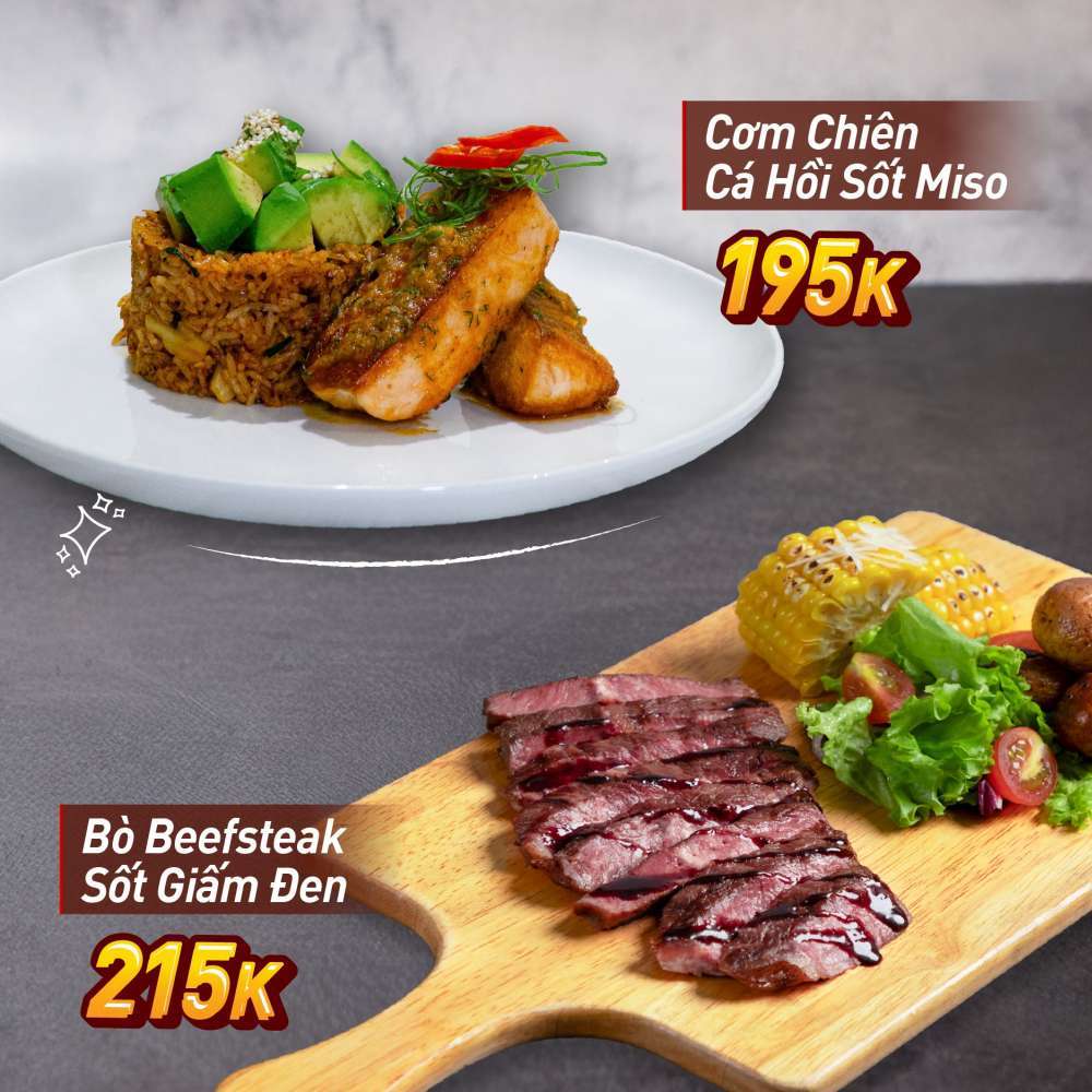 MENU GIA ĐÌNH BỒI BỔ CHO NGƯỜI LỚN, KHOÁI KHẨU CHO TRẺ EM GOLDEN KITCHEN
